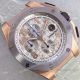 Swiss 7750 Audemars Piguet Replica Watch Rose Gold Silver Rubber Band (4)_th.jpg